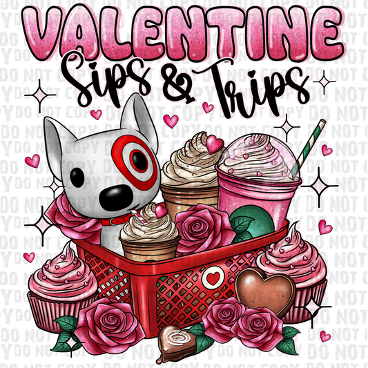 Valentines Sip and Trips